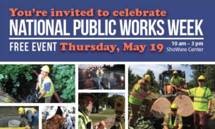 Celebrate National Public Works Week, May 19