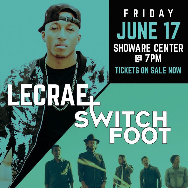 Lecrae & Switchfoot Come to Kent for The Heartland Tour June 17