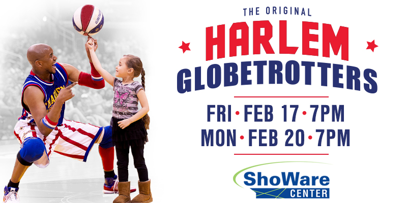 Harlem Globetrotters Return to Kent Feb. 17 & 20, 2017