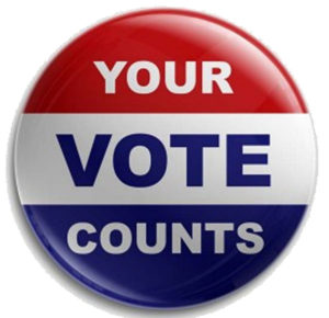 Your Vote Counts Badge