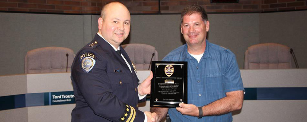 Kent Police Department says ‘Farewell & Thank You’ to outgoing Chief