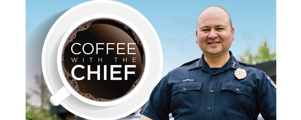 Have Coffee with the (new) Chief on Thursday, June 21