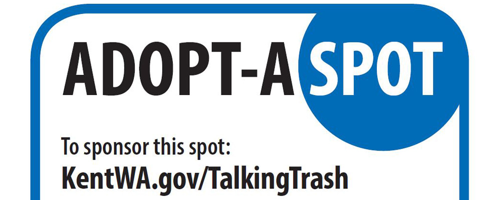 Help the City of Kent by adopting a Street or Spot
