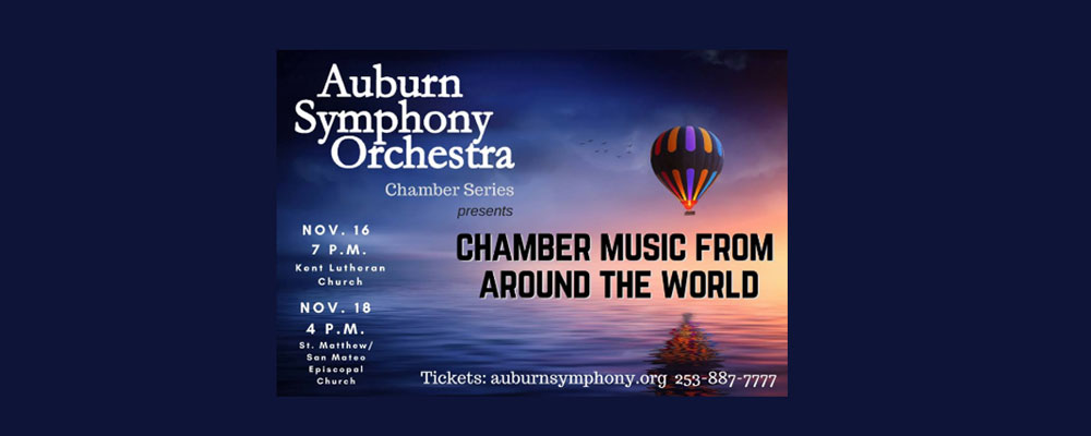 Enjoy Chamber Music from Around the World Nov. 16