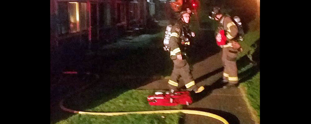 Bathroom fire hits home on Kent’s east hill early Monday
