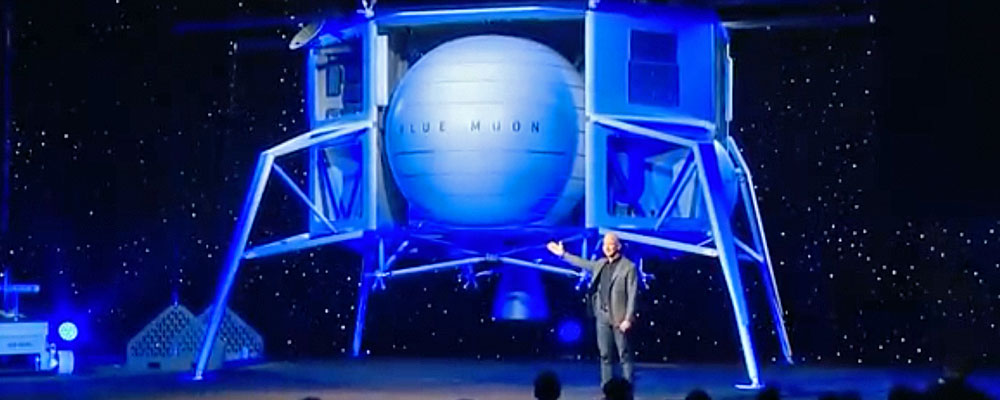 Bezos: Blue Origin will return to the Moon, ‘this time to stay’