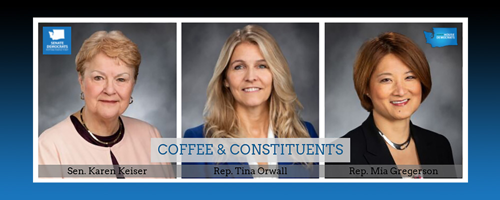 ‘Coffee & Constituents’ with local reps on Thursday, Aug. 29