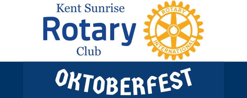 Kent Sunrise Rotary’s 2019 Oktoberfest is this Saturday, Sept. 14!