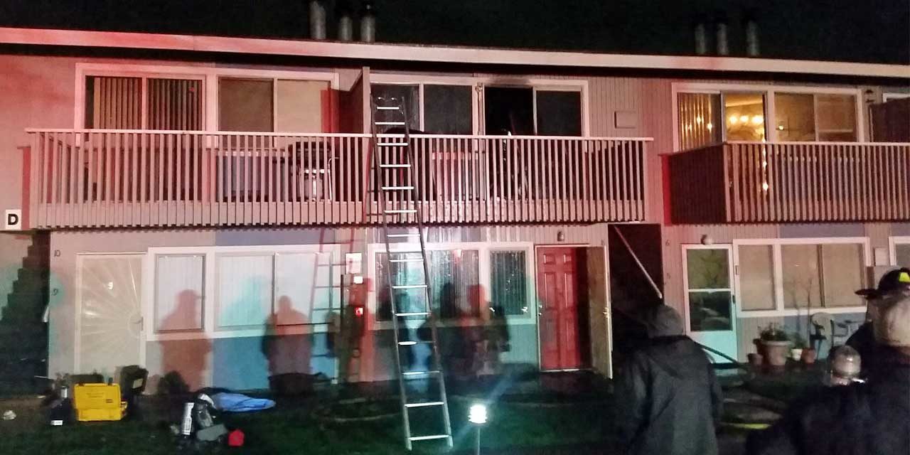 One injured in condo fire on Kent’s east hill Wednesday night