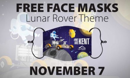 Celebrate historic landmark status and get a FREE Lunar Rover face mask on Sat., Nov. 7