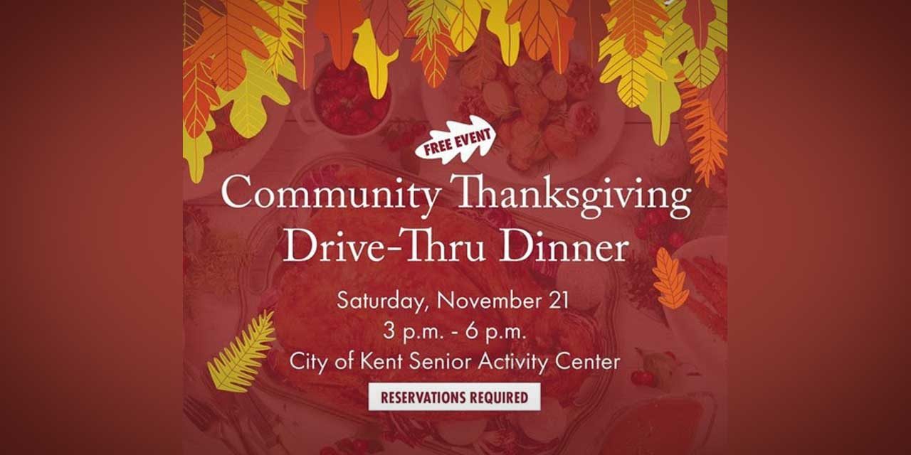 Community Thanksgiving Dinner will be a drive-thru on Saturday, Nov. 21