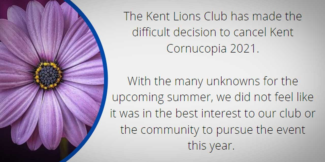 Kent Lions Club cancels Cornucopia Days for 2021