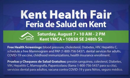 Kent Health Fair will be at YMCA on Saturday, Aug. 7