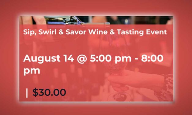 KDP’s next Sip Swirl, & Savor will be in downtown Kent on Saturday, Aug. 14