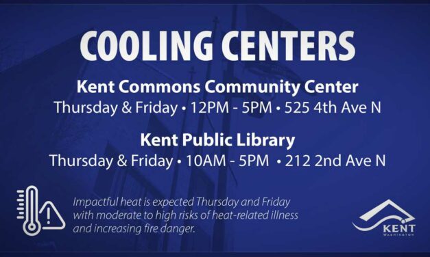 Kent Commons, Library will serve as cooling centers this Thursday & Friday