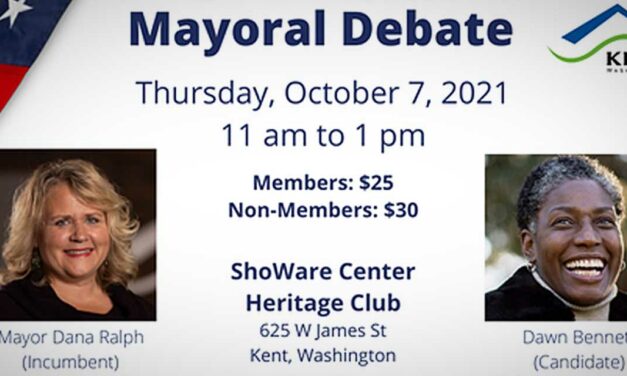 Kent Chamber hosting Mayoral Debate on Thursday, Oct. 7