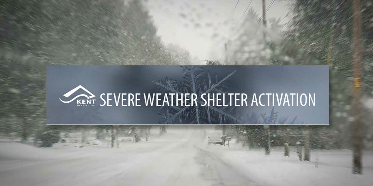 Kent Severe Weather Shelter open nightly, Daytime Center daily through Thurs., Dec. 30