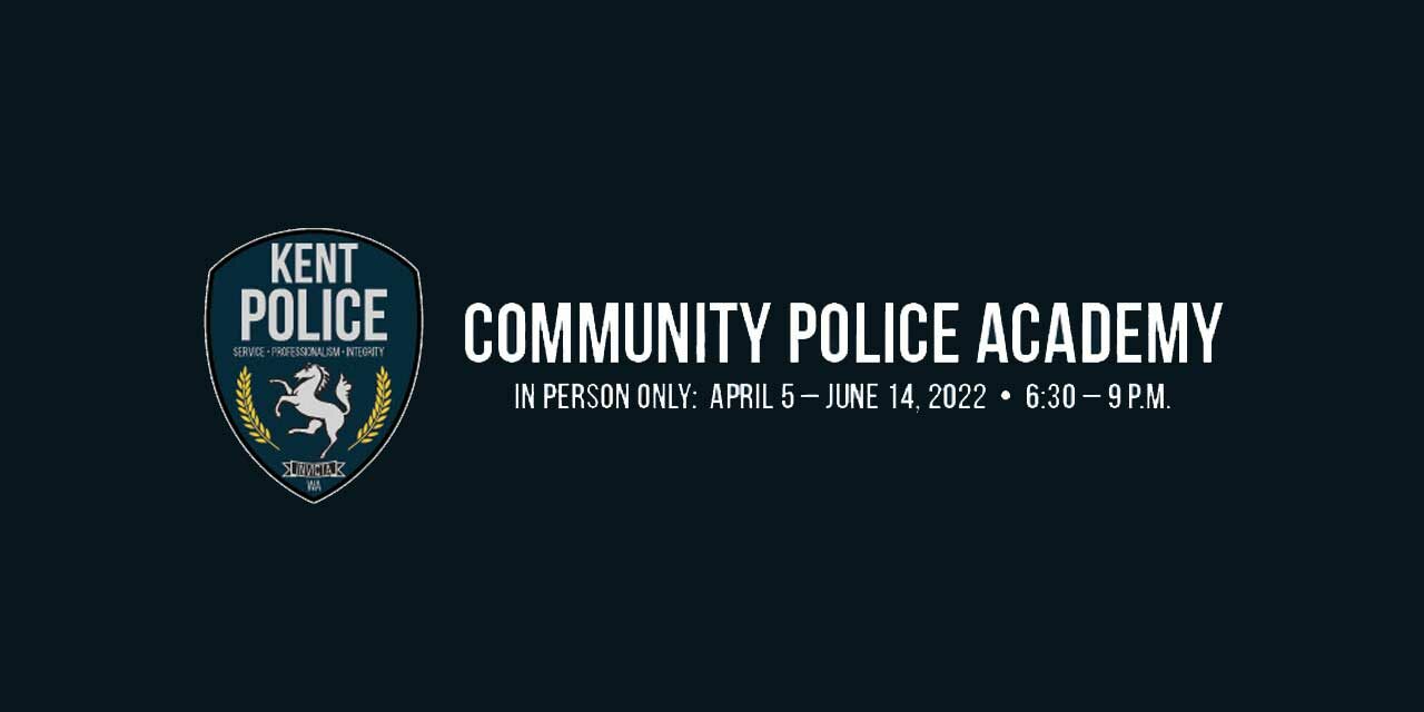 Registration now open for Kent Police’s Community Police Academy, which starts April 5