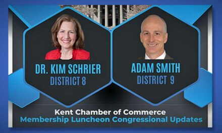 REMINDER: Congressional update will be presented at Kent Chamber Luncheon Thursday