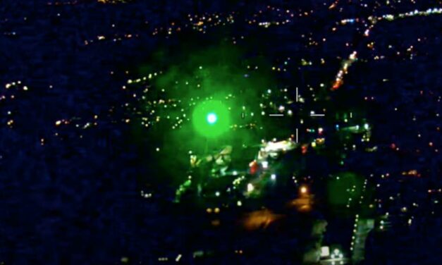 VIDEO: King County Sheriff’s Guardian One hit by laser over Kent Tuesday night