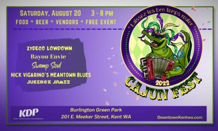 Kent Cajun Food and Music Fest will be Saturday, Aug. 20