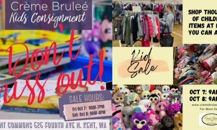 REMINDER: Créme Brulée Kids Sale returns this weekend, Oct. 7-8