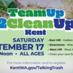 Volunteers needed for Kent’s Fall Litter Cleanup on Saturday, Sept. 17