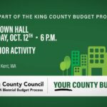 King County Council holding Budget Town Hall in Kent on Wednesday, Oct. 12