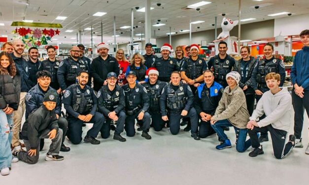 Kent Police help brighten holidays for 43 kids at ‘Shop With A Cop’ event