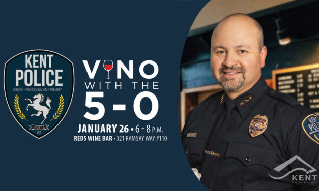 Kent Police holding ‘Vino with the 5-0’ on Thursday, Jan. 26