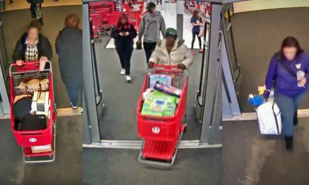 Kent Police target retail theft emphasis at Target, arrest 8 & recover merchandise