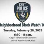 Kent Police holding ‘Block Watch 101’ class starting Feb. 28
